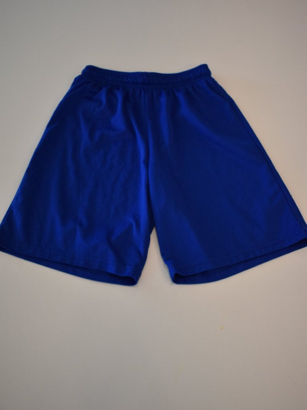 Augusta Sportswear Youth Medium Blue Athletic Shorts Moisture Wicking Gym
